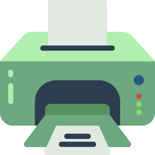 Icône représentant une imprimante